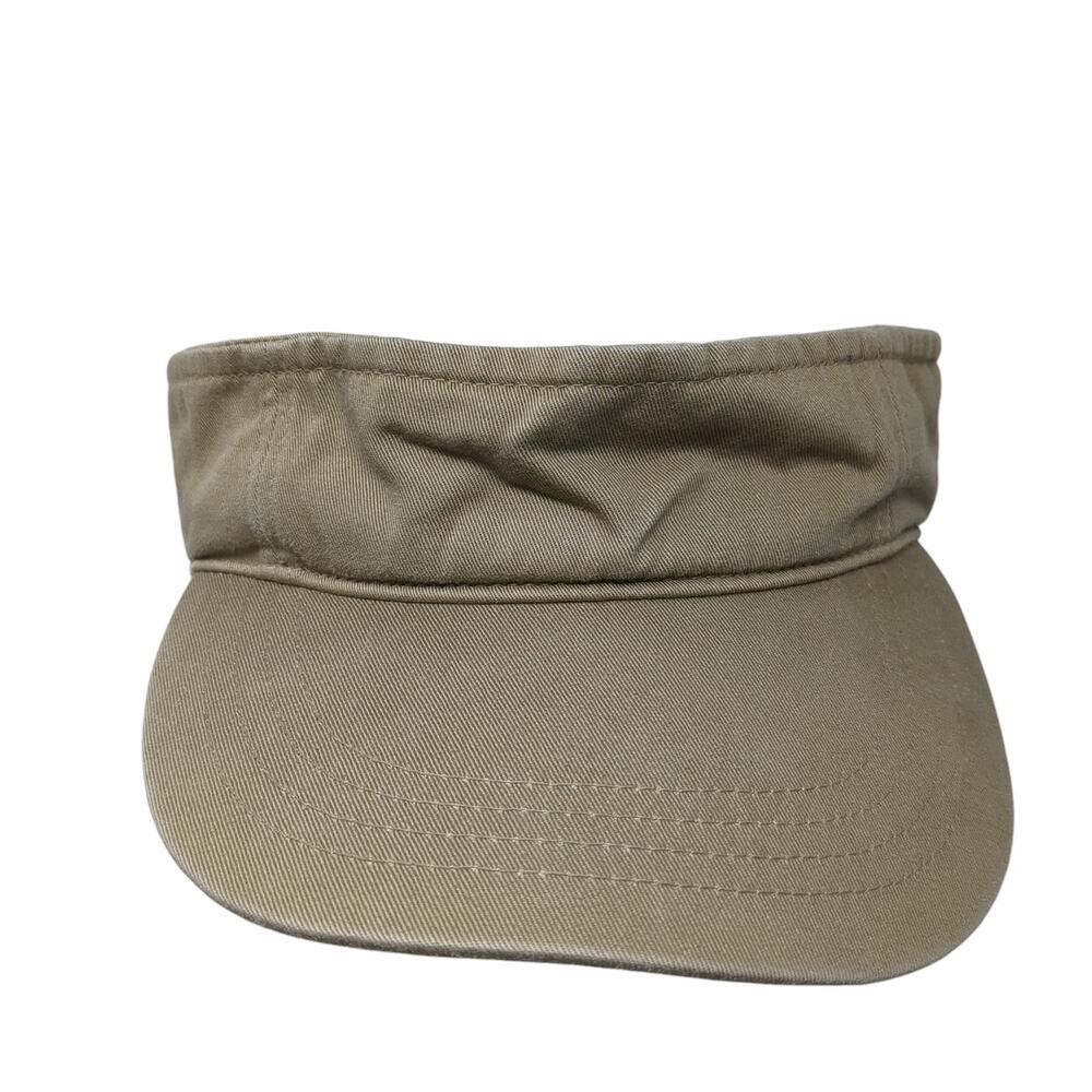 Falcon Headwear Sun Visor Hat Brown One Size Adjustable Lightweight Blank